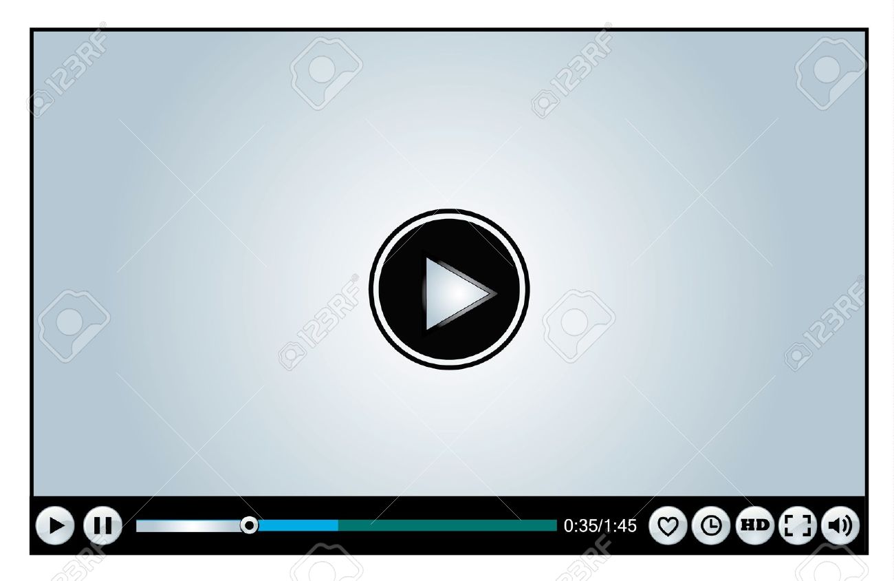 17458478-Web-Video-Player-Icon-Stock-Photo